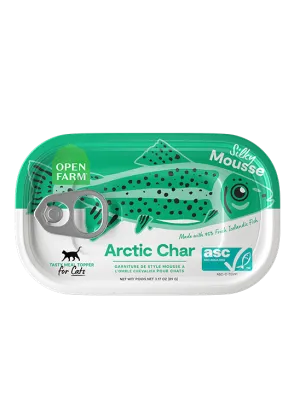 Open Farm Grain Free Arctic Char Wet Topper for Cats grain free cat food, no grain dry cat food