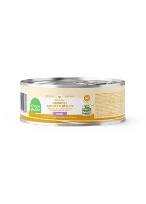 Open Farm Grain Free Harvest Chicken Pate Wet Cat Food healthy cat food, premium dry cat food