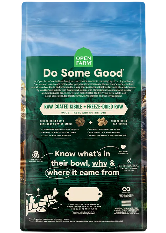 Open Farm Grain-Free RawMix Open Prairie Recipe Cat Food