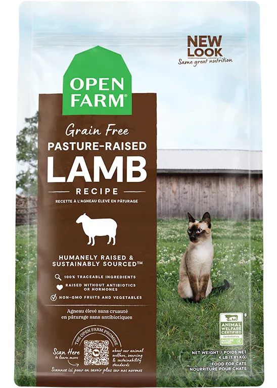 Open Farm Pasture-Raised Lamb Dry Cat Food dry cat food, cat kibble