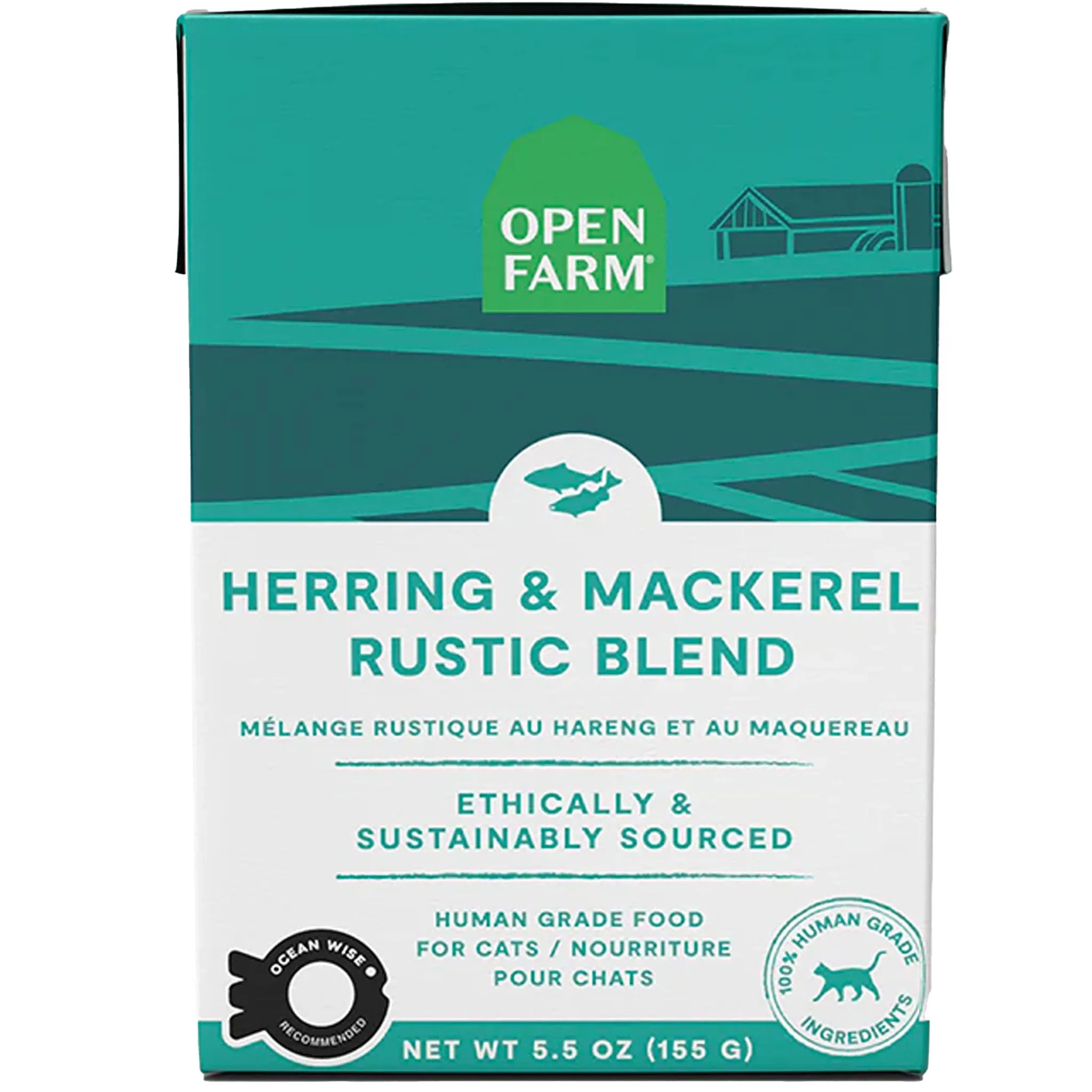 Open Farm Rustic Blend Herring/Mackerel Cat Food organic cat food, holistic cat food