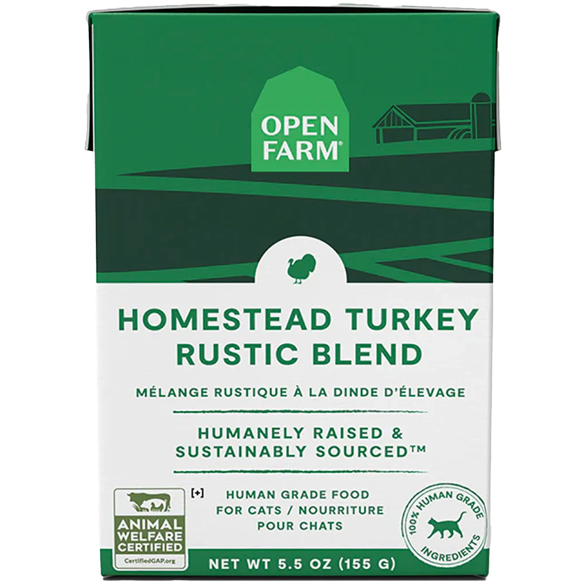 Open Farm Rustic Blend Homestead Turkey Canned Cat Food - 5.5oz cat toys, cat supplies
