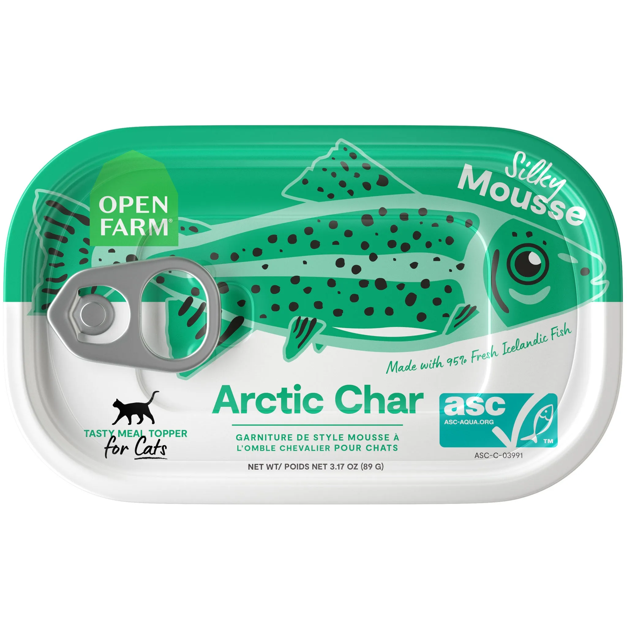 Open Farm Topper Arctic Char Cat Food organic cat food, holistic cat food