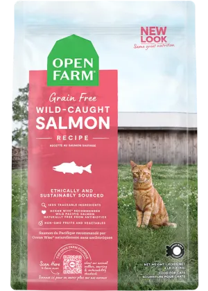 Open Farm Wild-Caught Salmon Dry Cat Food adult cat food, best cat food for adults