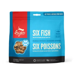 Orijen Cat Freeze-Dried Six Fish Treats cat treats, natural cat treats