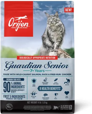 Orijen Guardian Senior 7  Grain Free Dry Cat Food senior cat food, best food for older cats