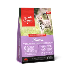 Orijen Kitten Formula 1.8kg kitten care supplies, kitten milk replacer
