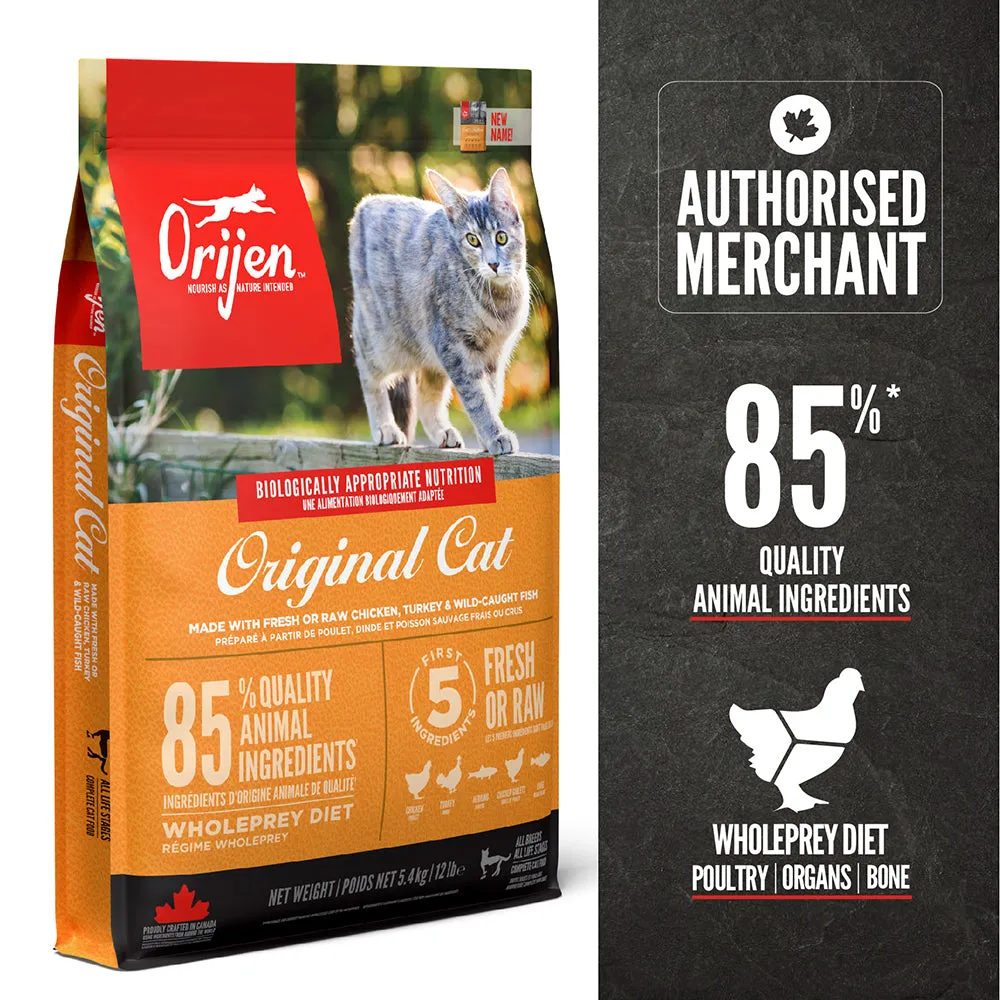 Orijen Whole Prey Diet Original Cat 5.4kg