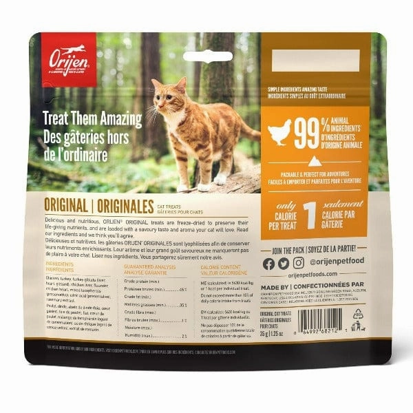 Orijen Original Freeze-Dried Cat Treats