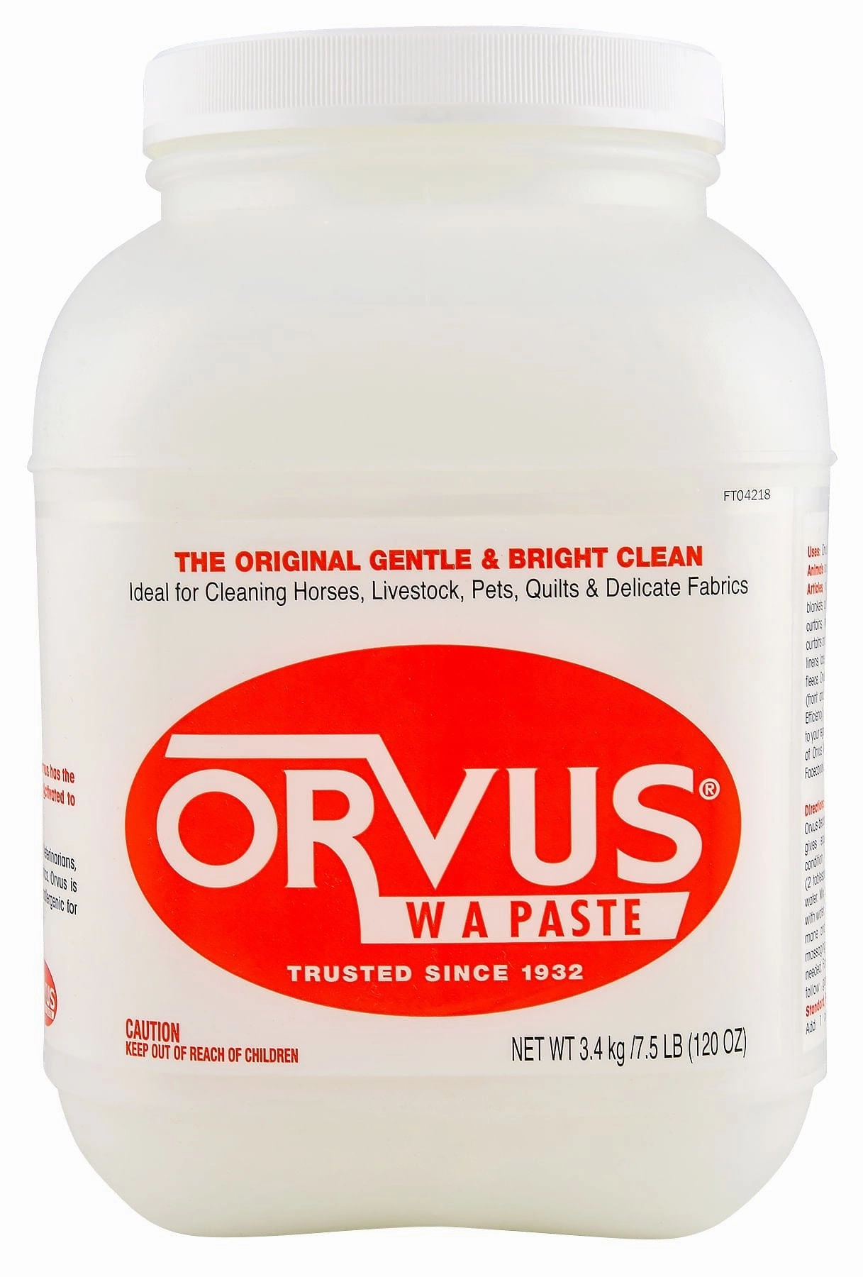 Orvus W.A. Paste fish tank item,aquarium supply