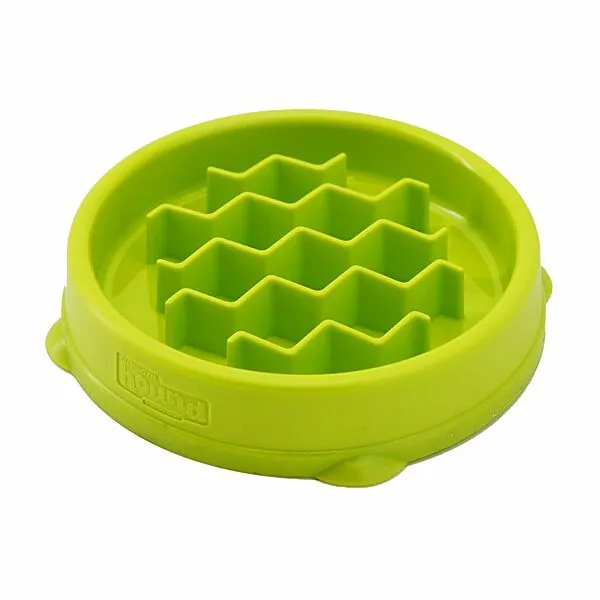 Outward Hound Kitty Slow Feeder Green | Cat adult cat food, best cat food for adults