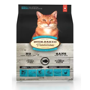 Oven-Baked Tradition Cat Adult Fish dry cat food, cat kibble