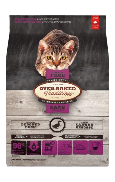 Oven-Baked Tradition Cat Grain Free Duck dry cat food, cat kibble
