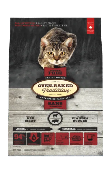 Oven-Baked Tradition Cat Grain Free Redmeat dry cat food, cat kibble