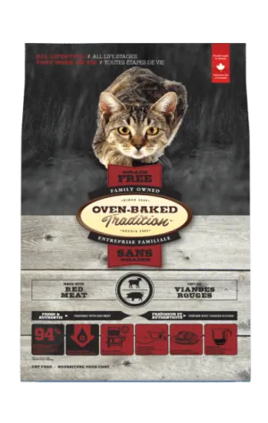 Oven-Baked Tradition Cat Grain Free Redmeat dry cat food, cat kibble