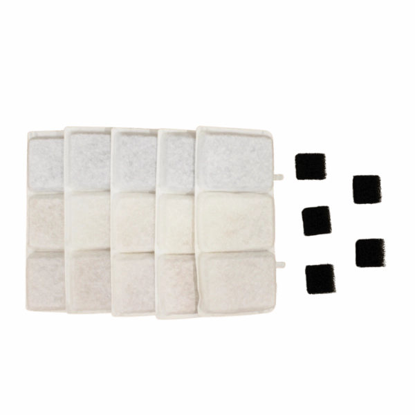 PATPET Replacement Filters & Foam Filters 5-Pack