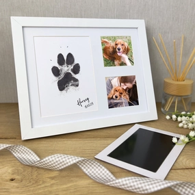 Paw Print Ink Keepsake Photo Frame Kit poultry halters,bird leash