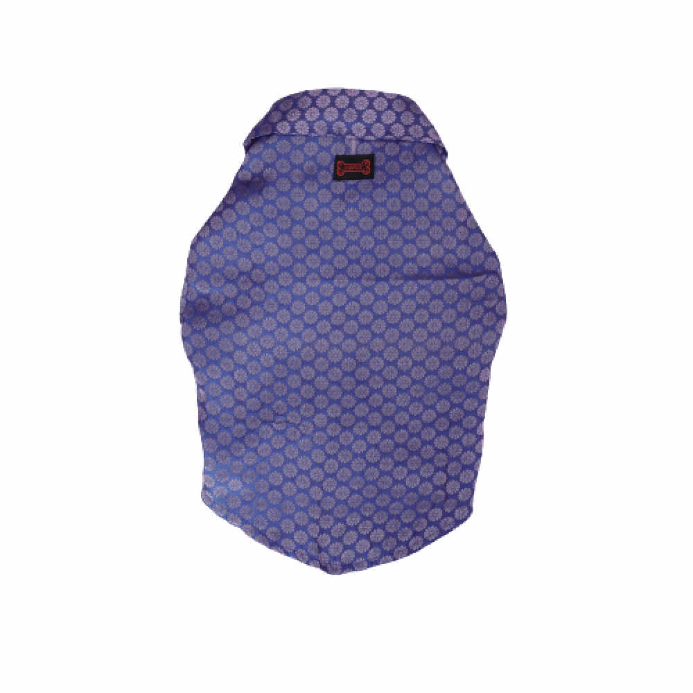 Pawgypets Occasion Wear Shirt for Dogs and Cats (Navy Blue)