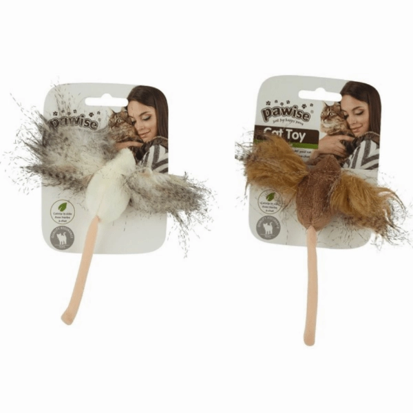 Pawise Crazy Ear Mouse Cat Toy