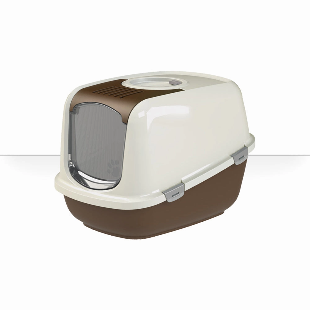 Pee Wee EcoDOME Brown/Ivory cat litter box,cat cage