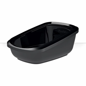 Pee Wee EcoGRandA Black/Black cat litter box,cat cage
