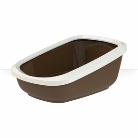 Pee Wee EcoGRandA Brown/Ivory cat litter box,cat cage