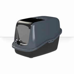 Pee Wee EcoHUS Black/Anthracite Grey cat litter box,cat cage