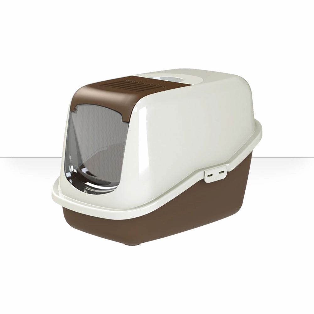 Pee Wee EcoHUS Brown/Ivory cat litter box,cat cage