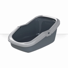 Pee Wee EcoMINor Anthracite Grey/Grey cat litter box,cat cage