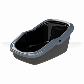 Pee Wee EcoMINor Black/Anthracite Grey cat litter box,cat cage