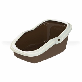 Pee Wee EcoMINor Brown/Ivory cat litter box,cat cage