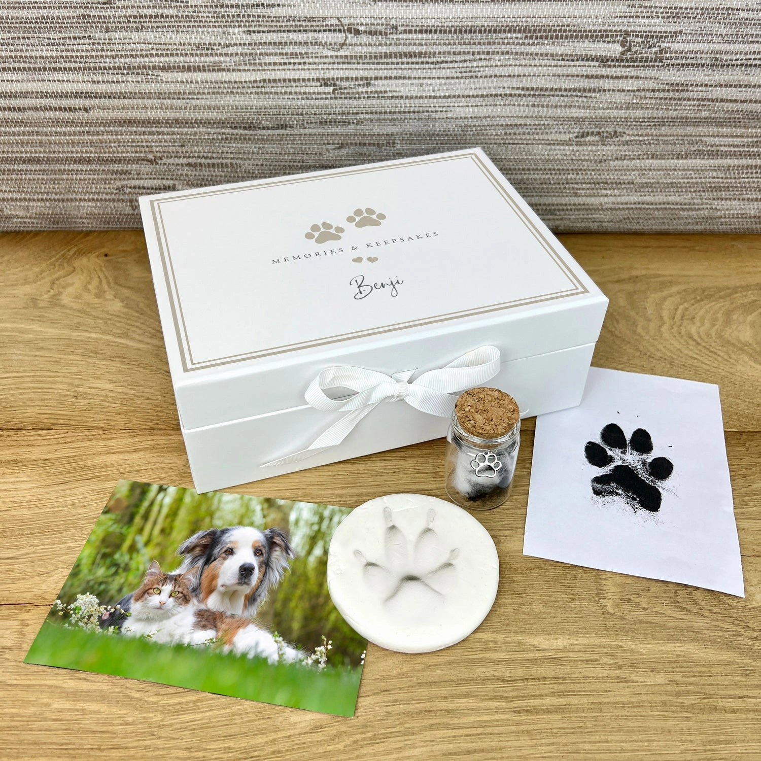 Personalised Complete Pet Keepsake Kit poultry halters,bird leash