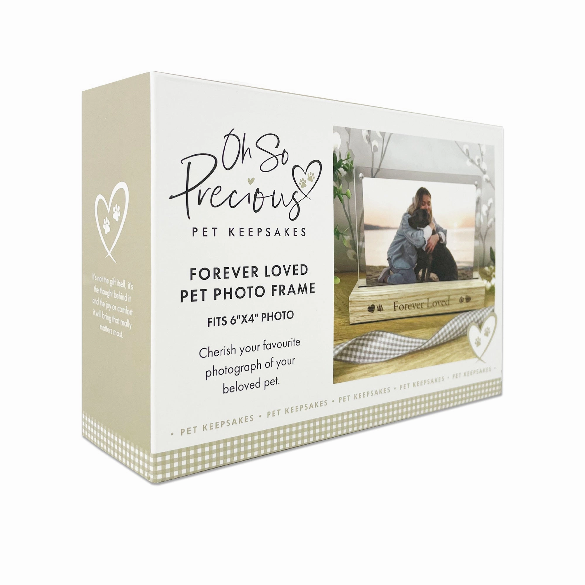 Personalised Forever Loved Pet Photo Frame