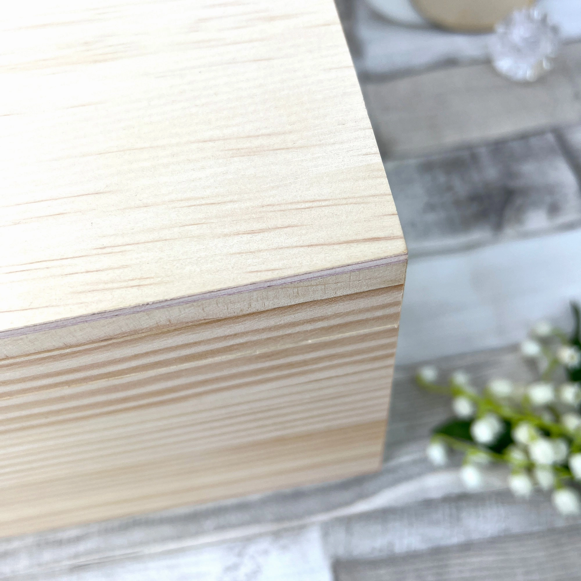 Personalised In Loving Memory Of Photo Pet Memorial Keepsake Box - 5 Sizes (16cm | 20cm | 26cm | 30cm | 36cm)