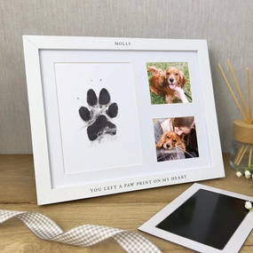 Personalised Paw Print Ink Keepsake Photo Frame Kit poultry halters,bird leash