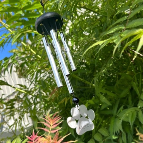 Personalised Paw Print Wind Chime poultry halters,bird leash