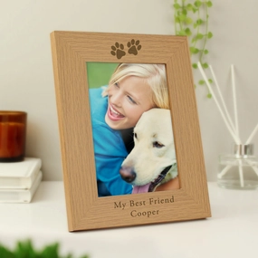 Personalised Paw Prints Photo Frame, Wooden poultry halters,bird leash