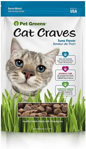 Pet Greens Cat Craves Tuna Flavor cat treats, soft cat treats