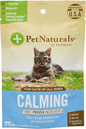 Pet Naturals Calming Chews For Cats soft cat treats, chewy cat snacks