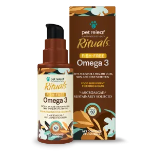 Pet Releaf Rituals Fish Free Omega 3 for Dogs & Cats cat joint supplements, senior cat joint care