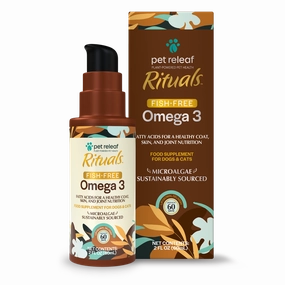 Pet Releaf Rituals Fish Free Omega 3 for Dogs & Cats cat joint supplements, senior cat joint care