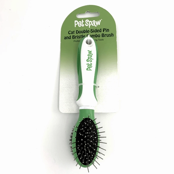 Pet Spaw Cat Double-Sided Pin & Bristle Combo Brush