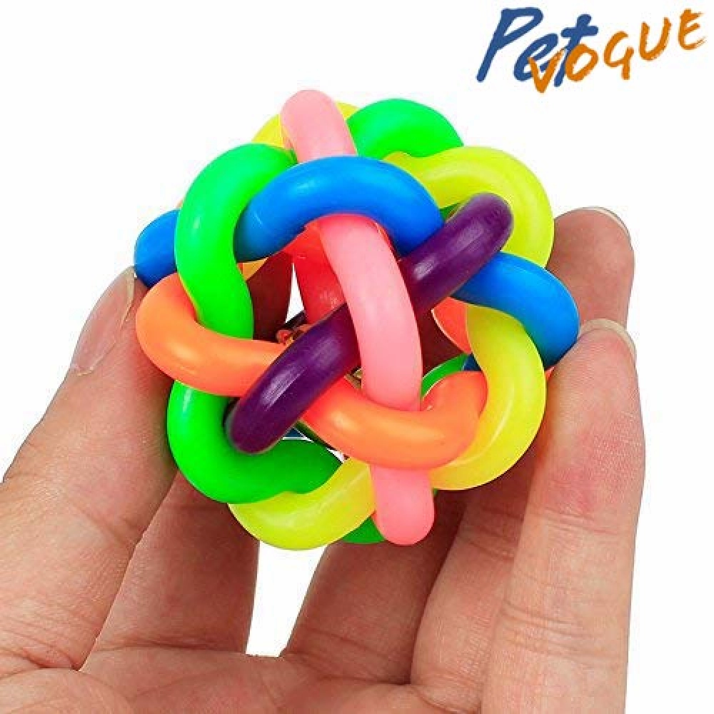 Pet Vogue Bouncy Rubber Ball for Dogs & Cats | For Medium Chewers