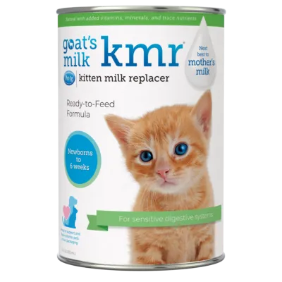 PetAg KMR Goat's Milk Liquid Milk Replacer for Kittens 11oz cat vitamins, cat immune support