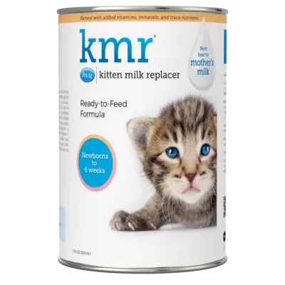 PetAg KMR Kitten Milk Replacer Liquid 11oz can cat vitamins, cat immune support