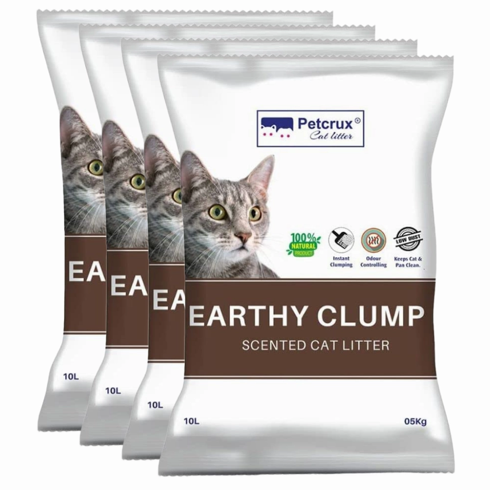 Petcrux Earthy Clump Scented Cat Litter
