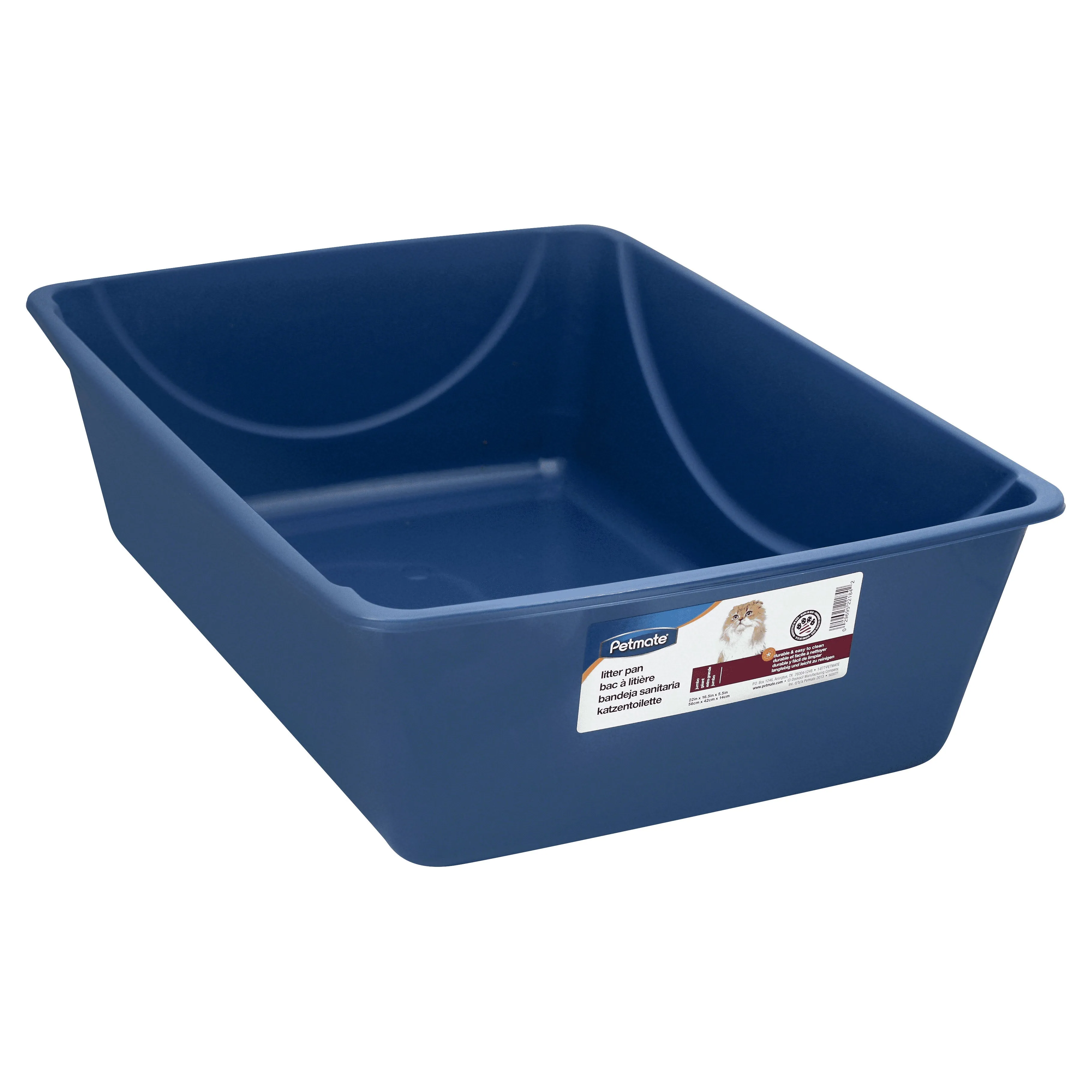 Petmate Litter Pan with Microban cat essentials, basic cat supplies