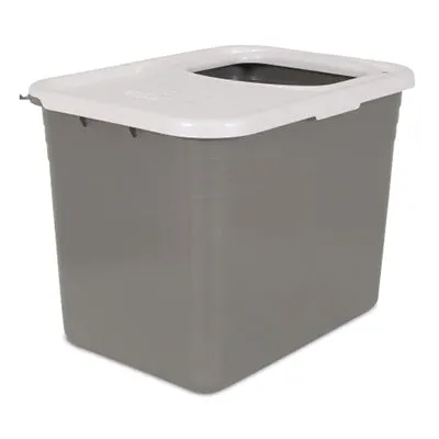 Petmate Top Entry Litter Pan cat essentials, basic cat supplies