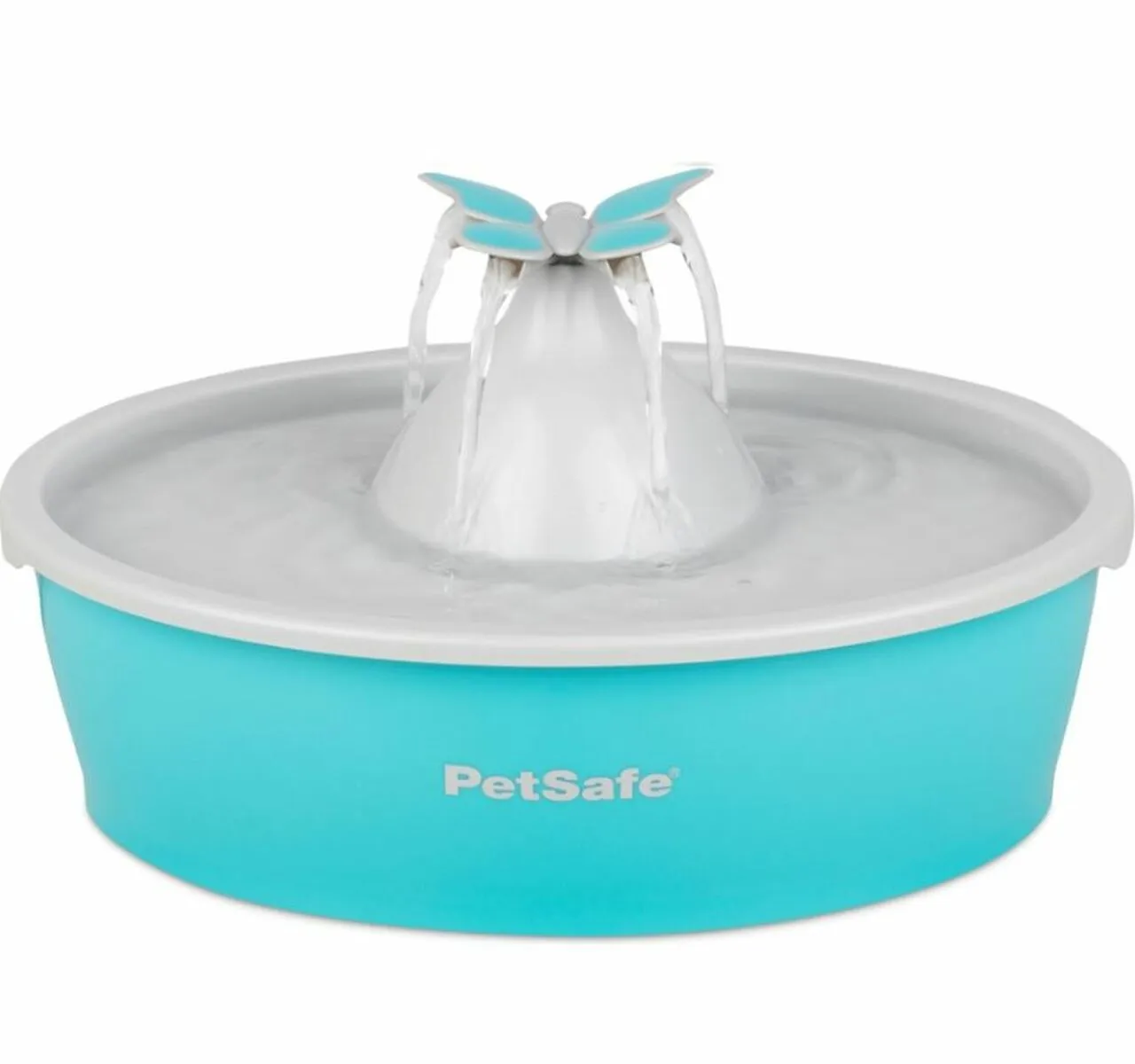 Petsafe Butterfly Pet Fountain for Cats & Dogs cat bowl, elevated cat feeder