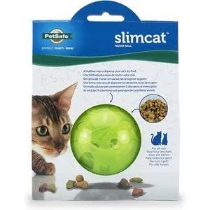 Petsafe Slimcat Interative Cat Feeder-Green cat essentials, basic cat supplies